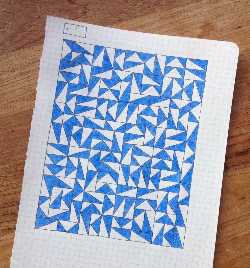 Geometriquilt: Sunday Sketch #1