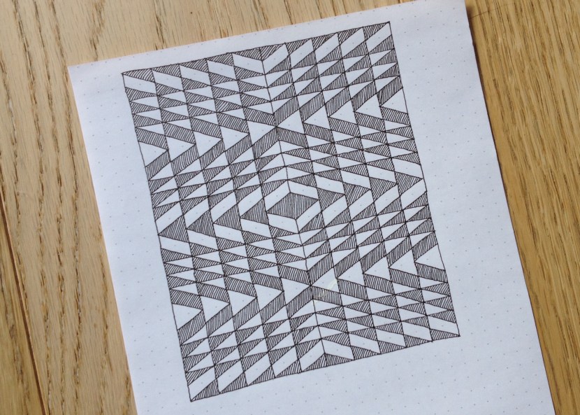 Geometriquilt: Sunday Sketch #7