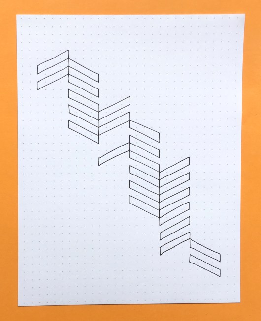 Geometriquilt: Sunday sketch #59-2