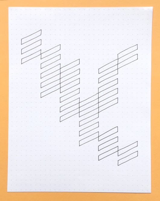 Geometriquilt: Sunday sketch #63-1