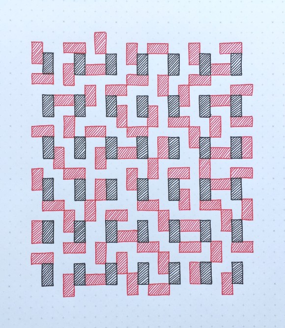 Geometriquilt: Sunday sketch #68