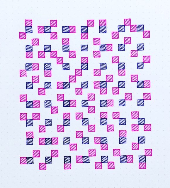 Geometriquilt: Sunday sketch #70-2