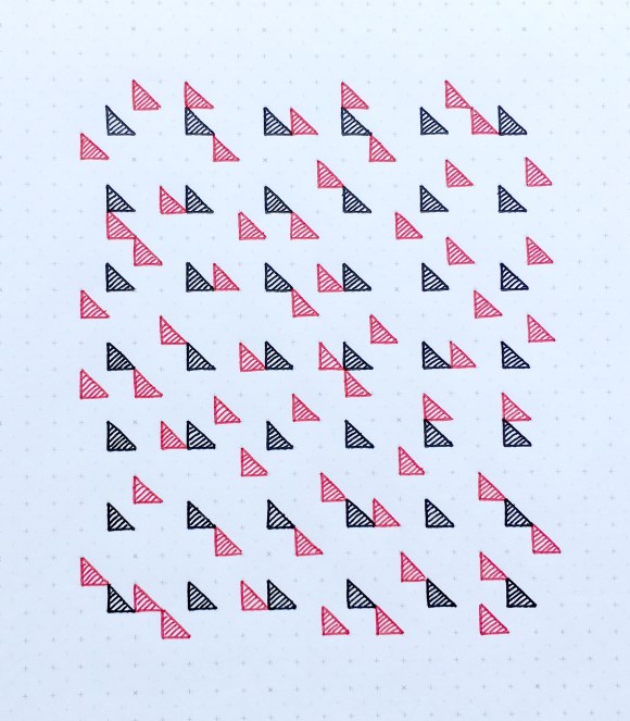 Geometriquilt: Sunday sketch #70