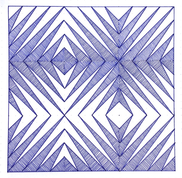 Geometriquilt: Sunday sketch #78