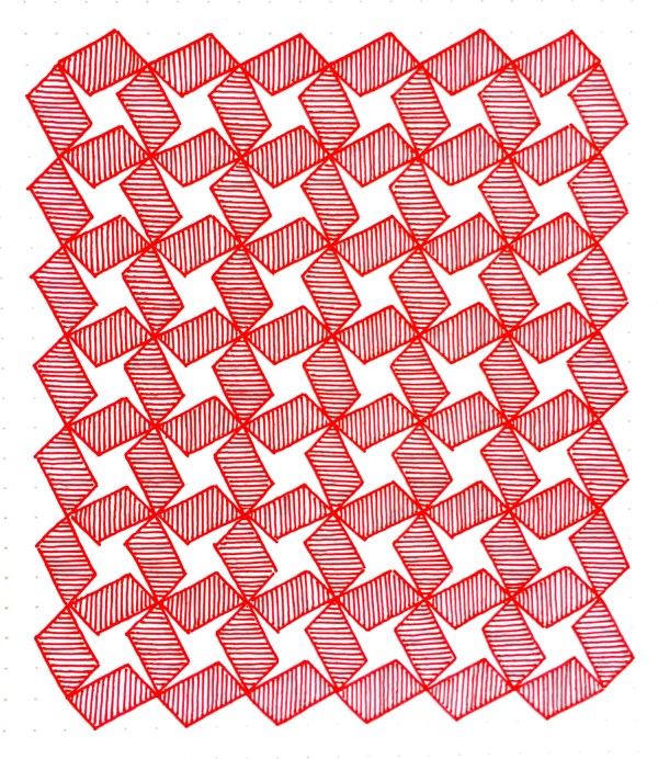 Geometriquilt: Sunday sketch #84-2