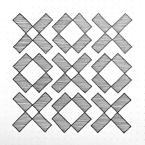 Geometriquilt: Sunday sketch #97