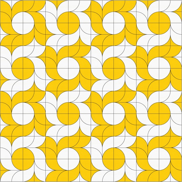 Geometriquilt: Sunday sketch #109