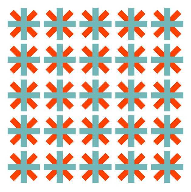 Geometriquilt: Sunday sketch #111-2