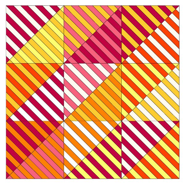 Geometriquilt: Sunday sketch #116