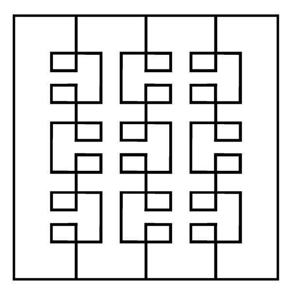 Geometriquilt: Sunday sketch #122-3