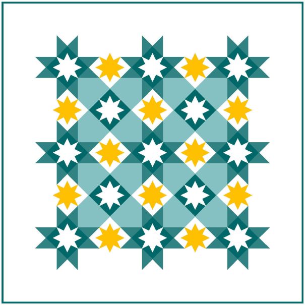 Geometriquilt: Sunday sketch #135