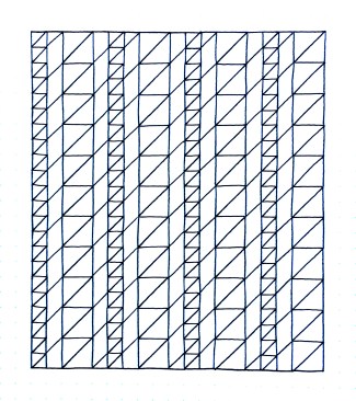 Geometriquilt: Sunday sketch #155-1