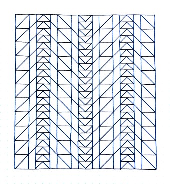 Geometriquilt: Sunday sketch #155-2