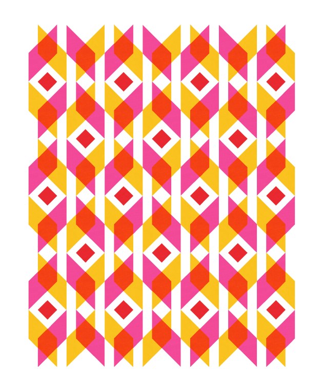 Geometriquilt: Sunday sketch #171-1