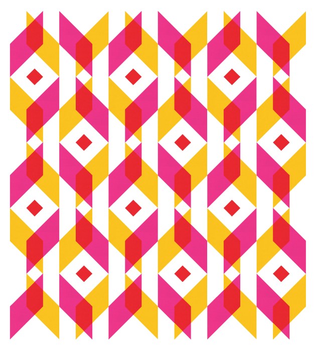 Geometriquilt: Sunday sketch #171-2