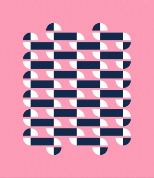 Geometriquilt: Sunday sketch #184 (2a)