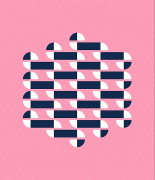 Geometriquilt: Sunday sketch #184 (5a)