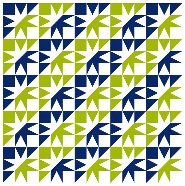 Geometriquilt: Sunday sketch #192-5