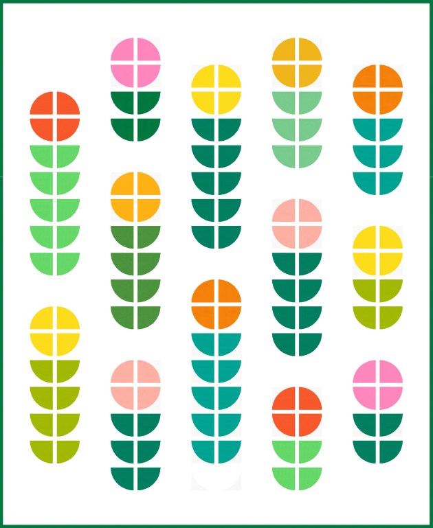 Geometriquilt: Sunday sketch #196