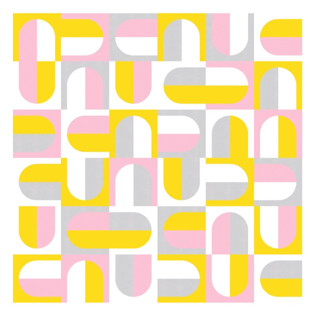 Geometriquilt: Sunday sketch #202-1