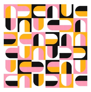 Geometriquilt: Sunday sketch #202-6