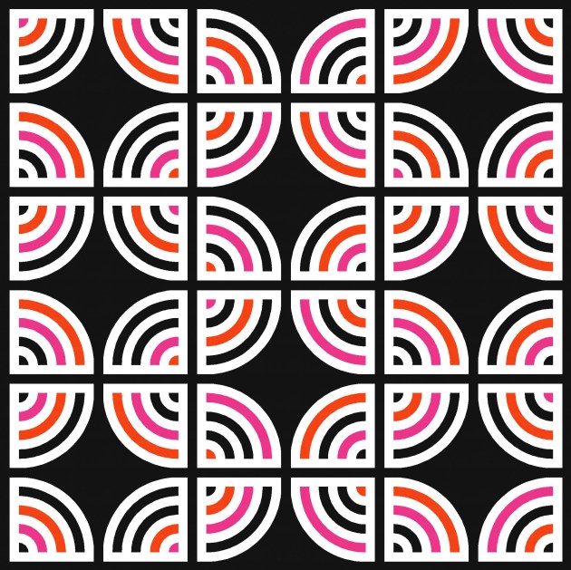 Geometriquilt: Sunday sketch #203-3