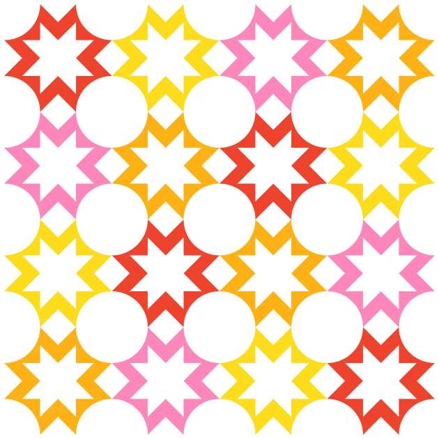 Geometriquilt: Sunday sketch #209-2