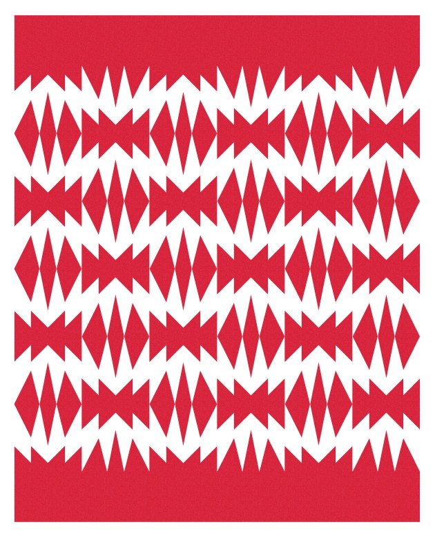 Geometriquilt: Sunday sketch #212-2