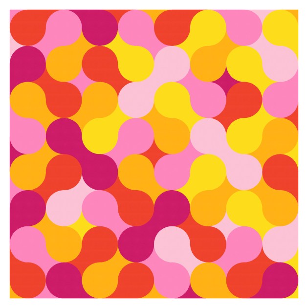 Geometriquilt: Sunday sketch #223-1