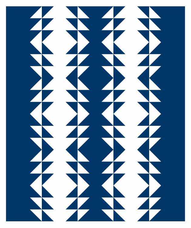 Geometriquilt: Sunday sketch #228-4