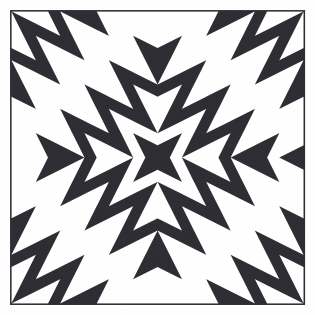 Geometriquilt: Sunday sketch #229-5