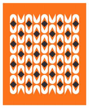 Geometriquilt: Sunday sketch #230-2