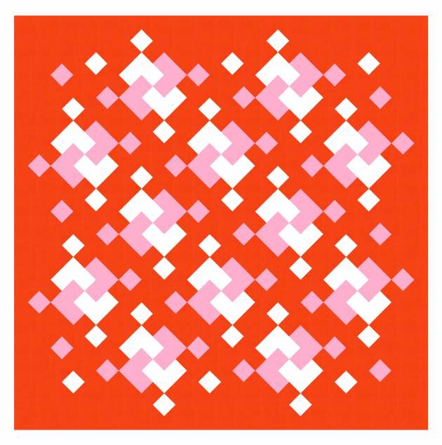 Geometriquilt: Sunday sketch #232-3