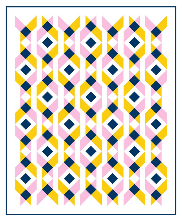 Geometriquilt: Sunday sketch #234-2