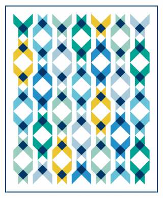 Geometriquilt: Sunday sketch #234-4