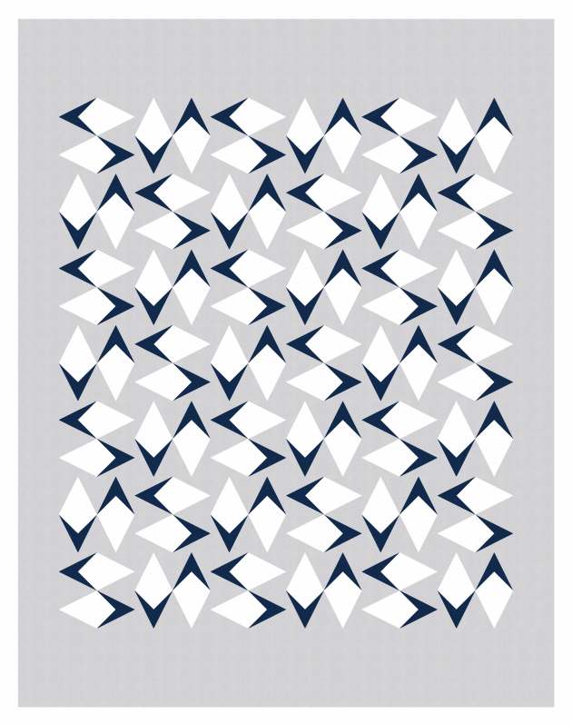 Geometriquilt: Sunday sketch #236-5