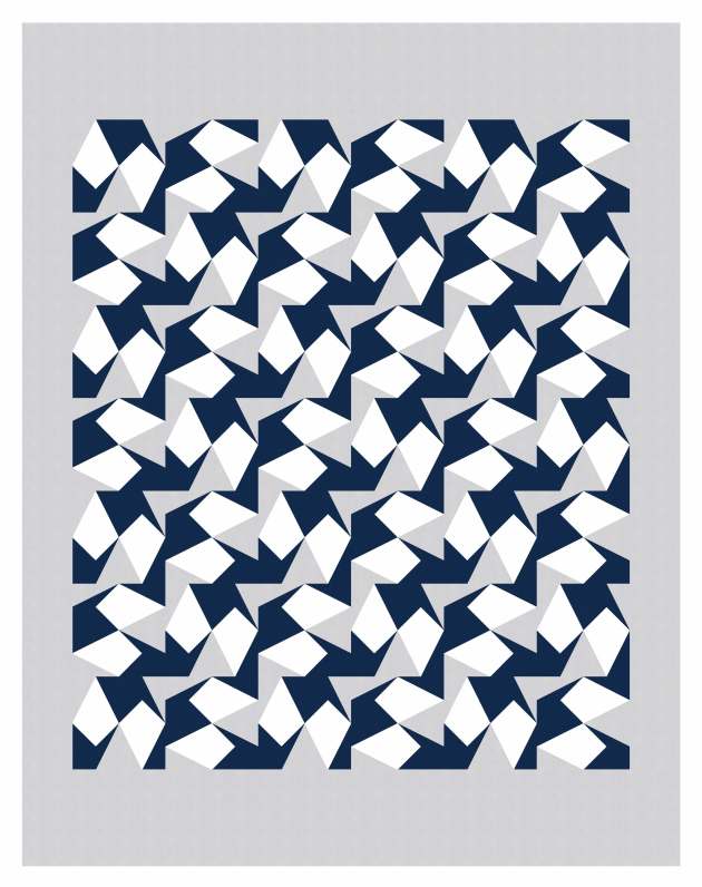 Geometriquilt: Sunday sketch #236-6