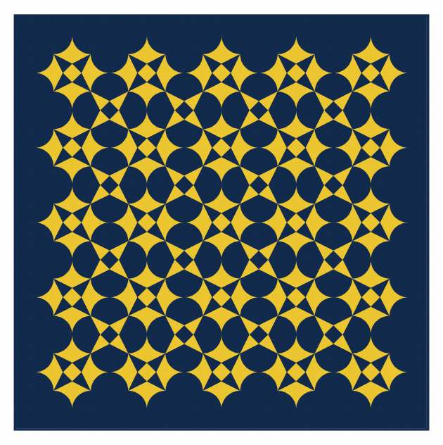 Geometriquilt: Sunday sketch #239-3