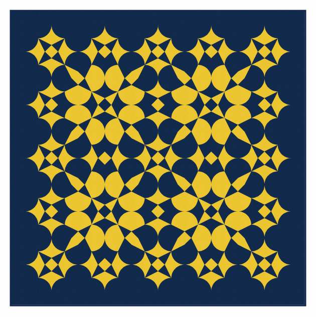 Geometriquilt: Sunday sketch #239-5