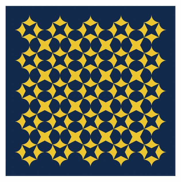 Geometriquilt: Sunday sketch #239-6