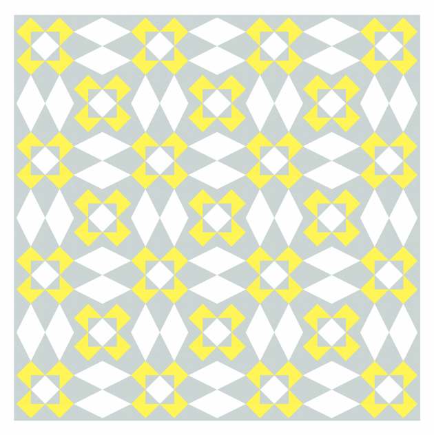 Geometriquilt: Sunday sketch #241-2