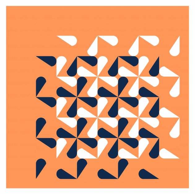 Geometriquilt: Sunday sketch #242-7