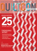 Geometriquilt: Fanfold quilt pattern